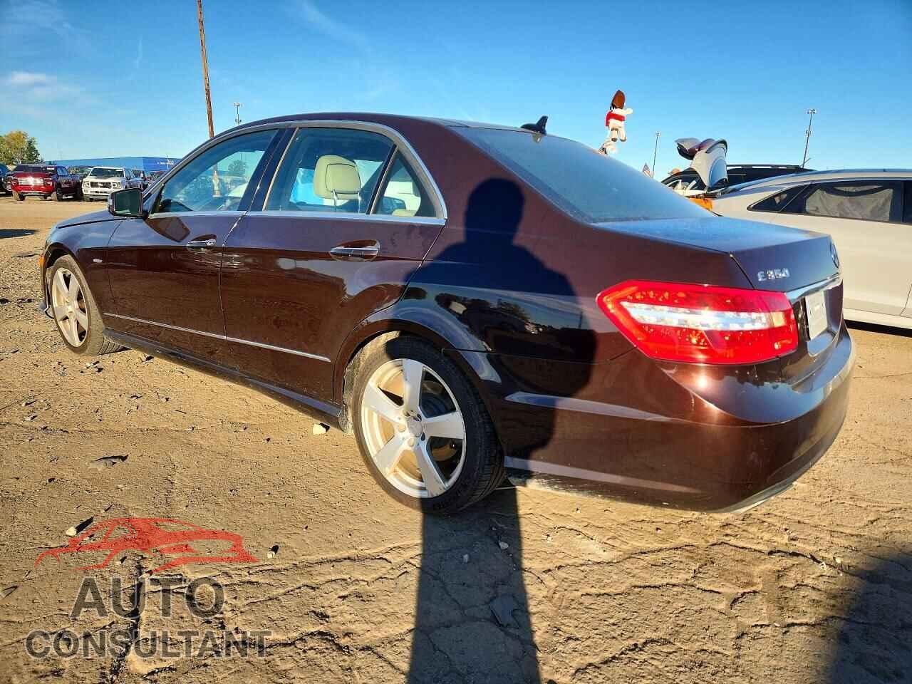 MERCEDES-BENZ E-CLASS 2012 - WDDHF8JBXCA630032