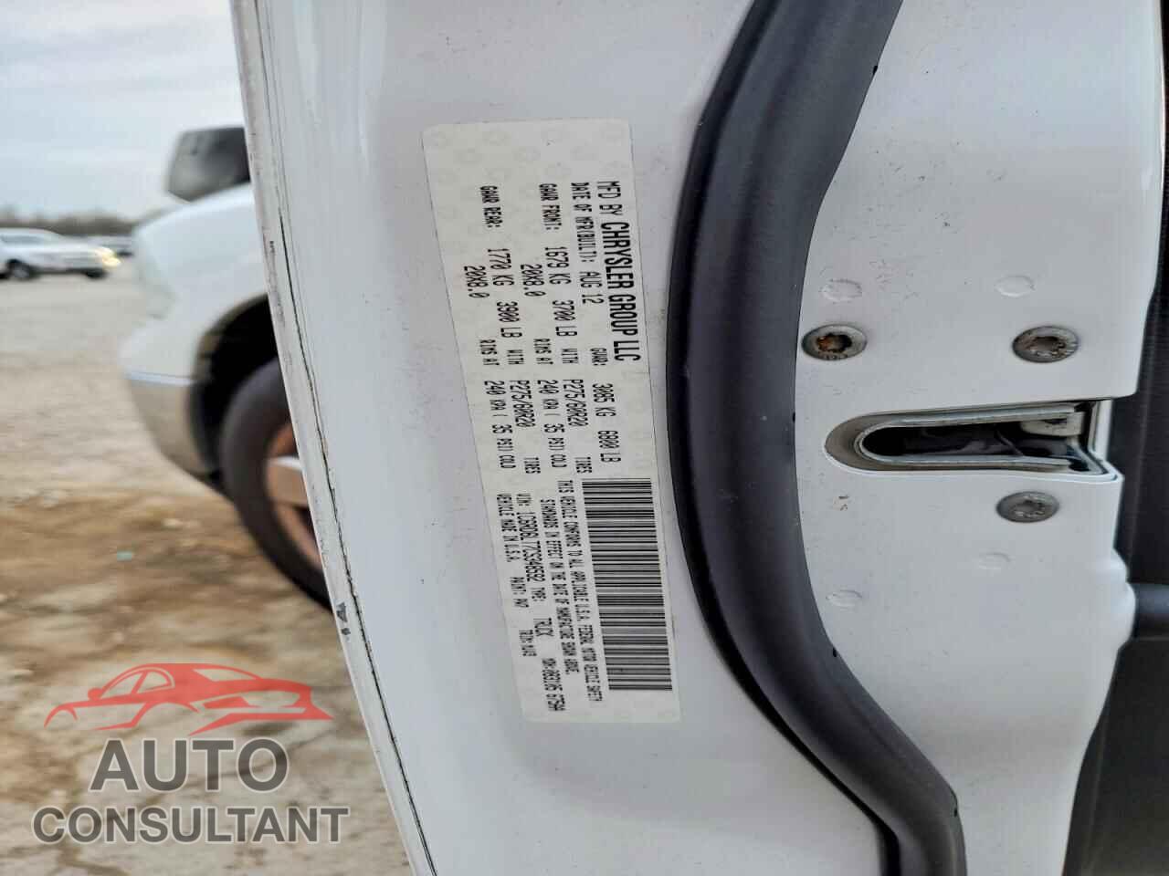 DODGE RAM 1500 2012 - 1C6RD6LT7CS348592