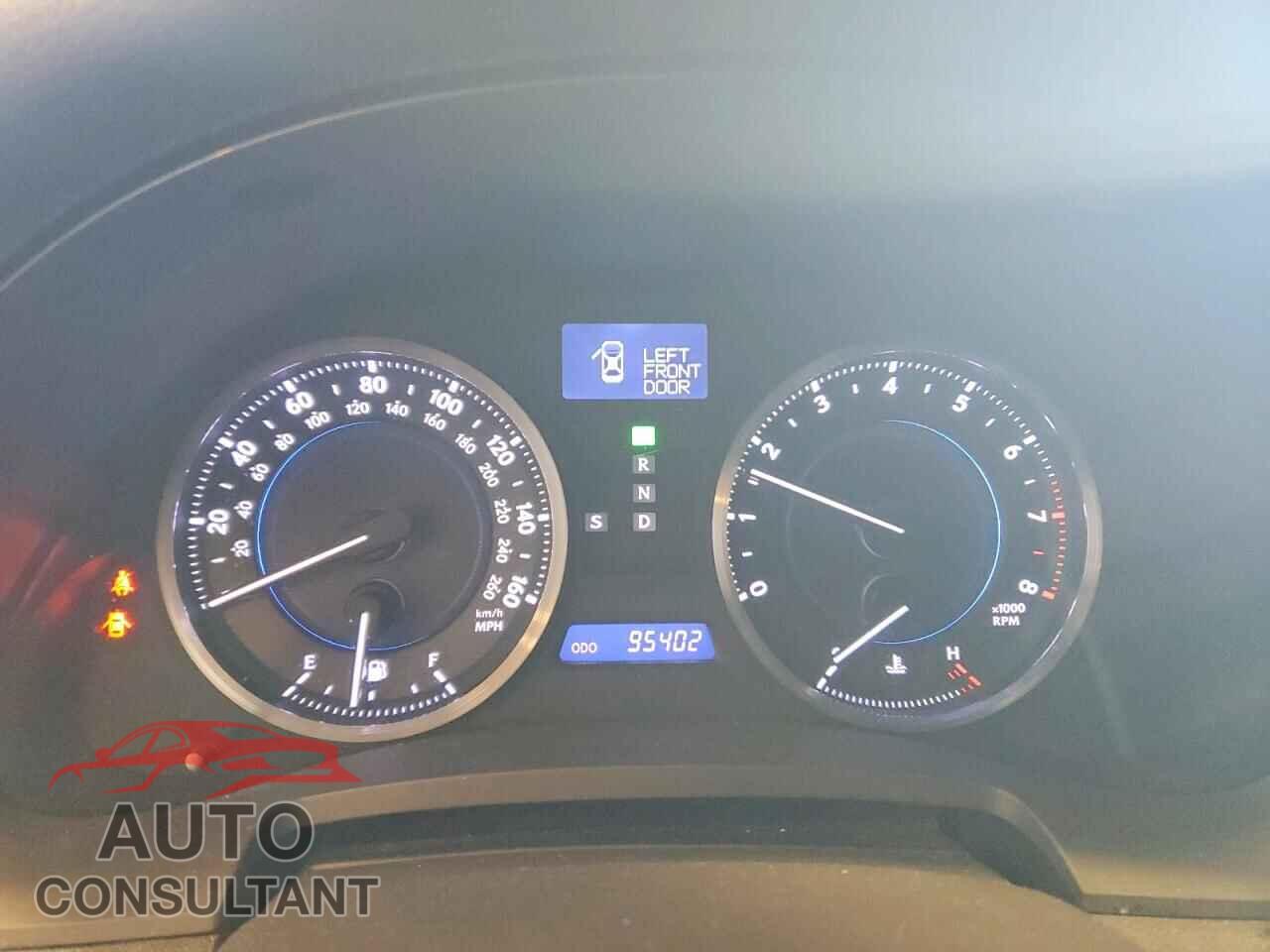LEXUS IS 2012 - JTHCF5C26C5059629