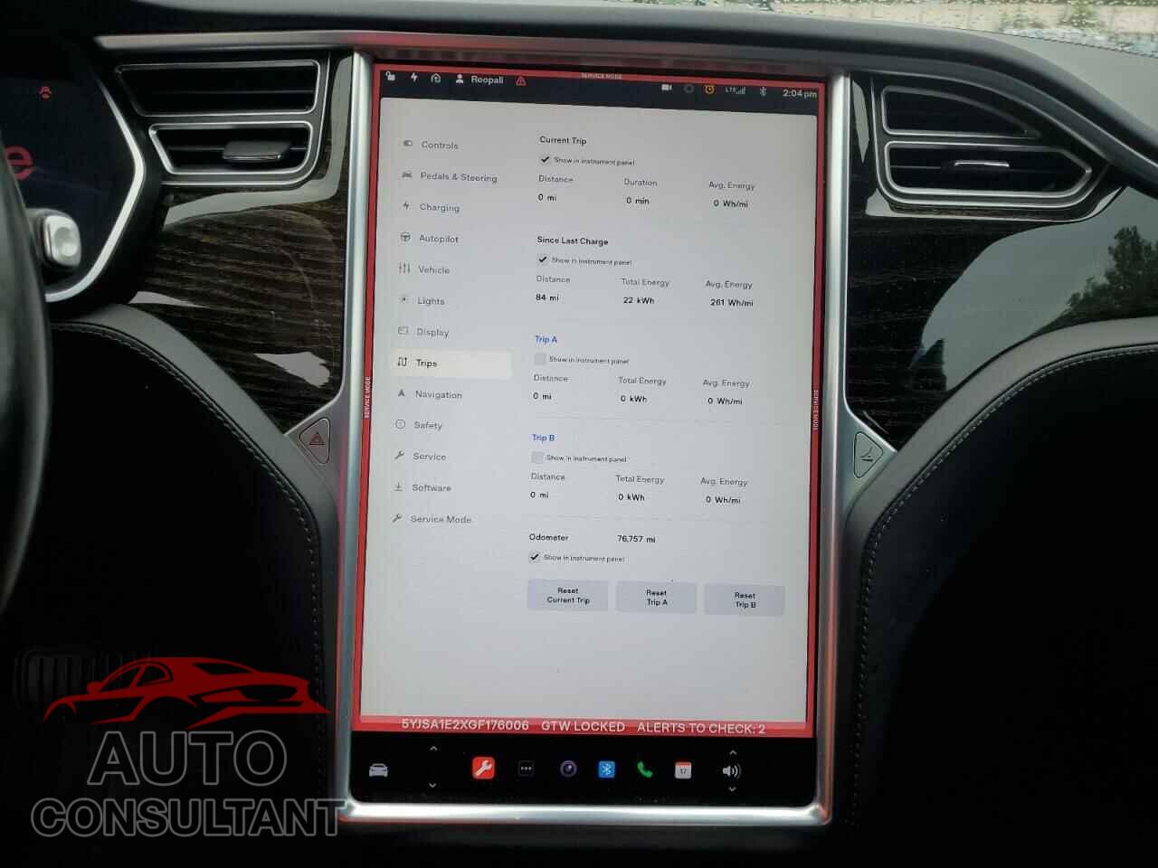 TESLA MODEL S 2016 - 5YJSA1E2XGF176006