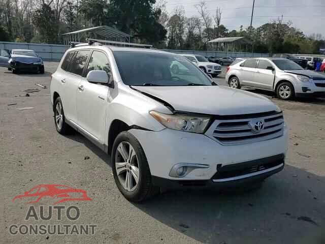 TOYOTA HIGHLANDER 2011 - 5TDYK3EH8BS025533