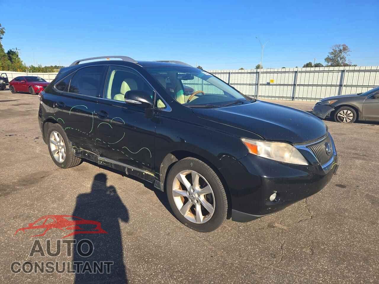 LEXUS RX350 2010 - 2T2BK1BAXAC044461