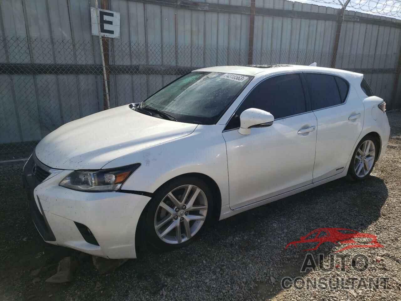 LEXUS CT 200 2015 - JTHKD5BH3F2229071