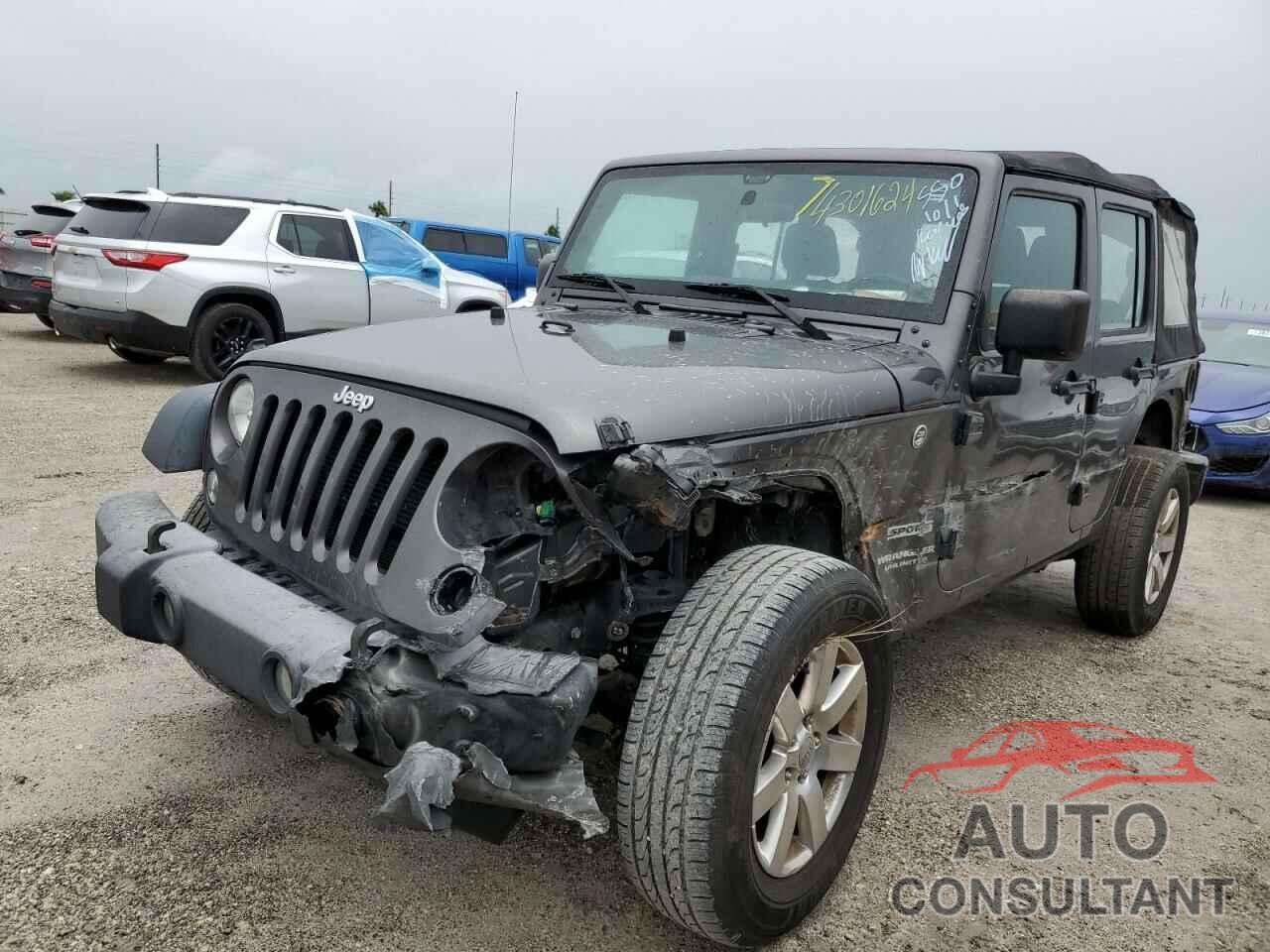 JEEP WRANGLER 2017 - 1C4BJWDGXHL569433