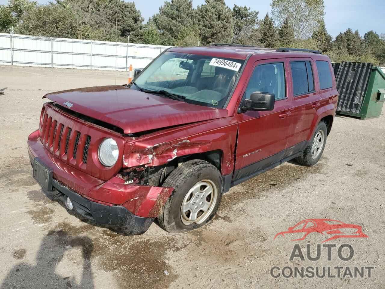 JEEP PATRIOT 2017 - 1C4NJPBB5HD120262