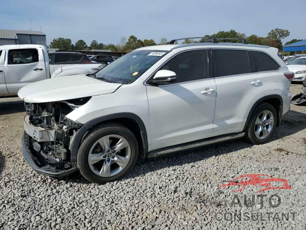TOYOTA HIGHLANDER 2016 - 5TDYKRFH7GS124014