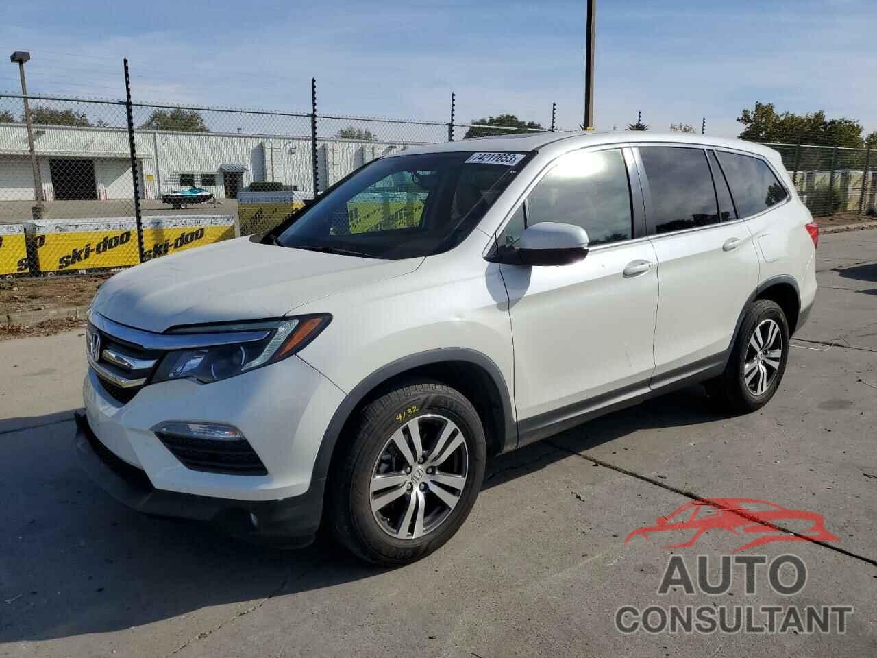 HONDA PILOT 2016 - 5FNYF6H59GB016908