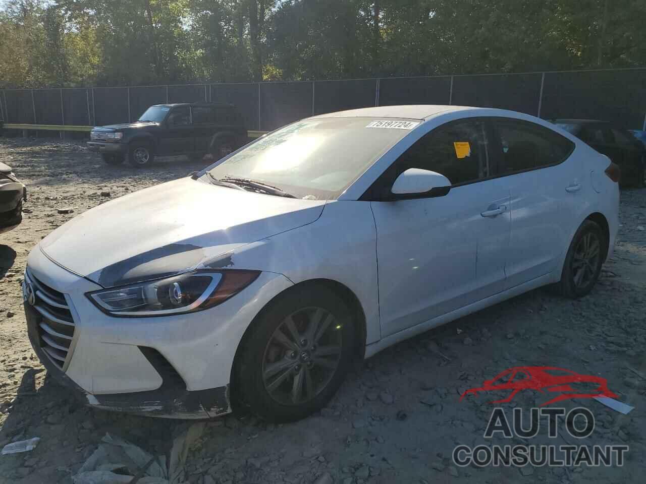 HYUNDAI ELANTRA 2018 - 5NPD84LF2JH330471