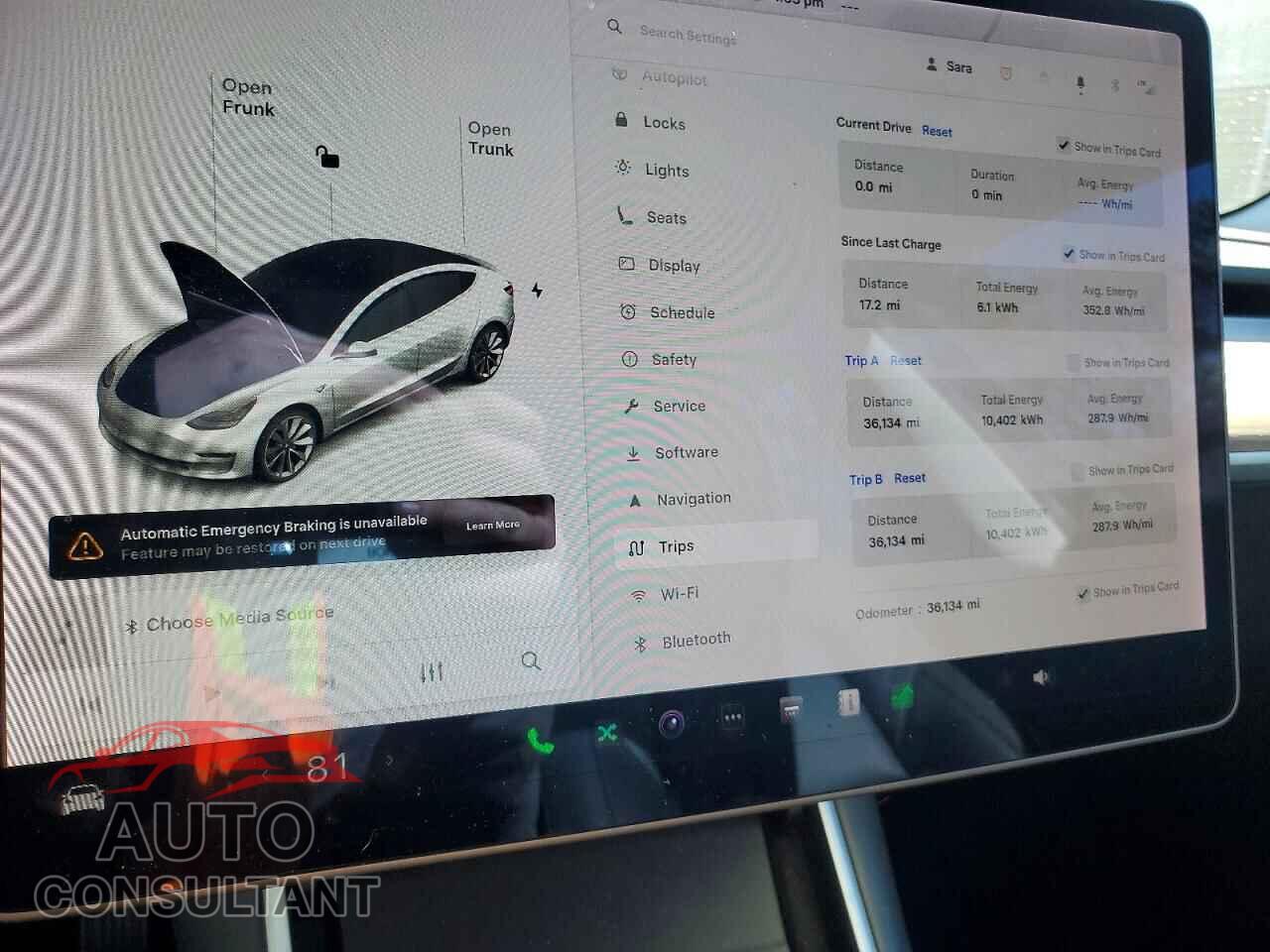 TESLA MODEL 3 2020 - 5YJ3E1EB6LF787640