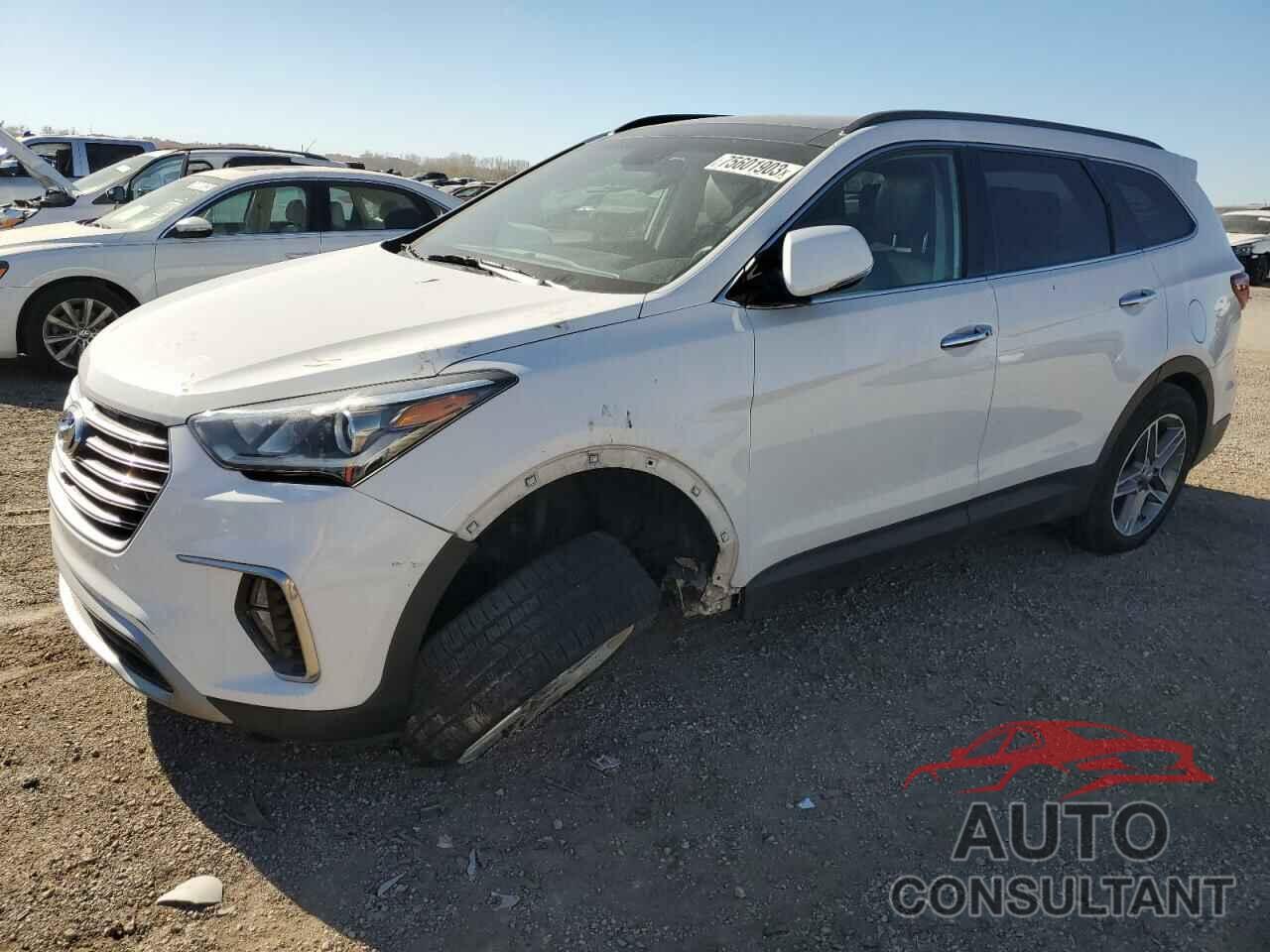 HYUNDAI SANTA FE 2017 - KM8SR4HF6HU191583