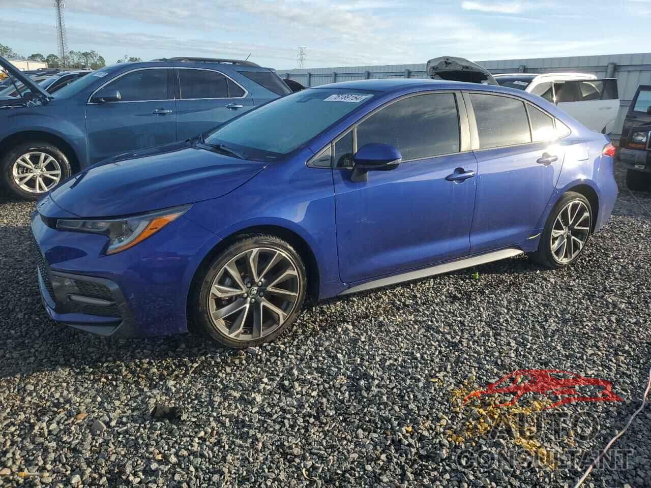 TOYOTA COROLLA 2021 - JTDS4MCE3MJ055666