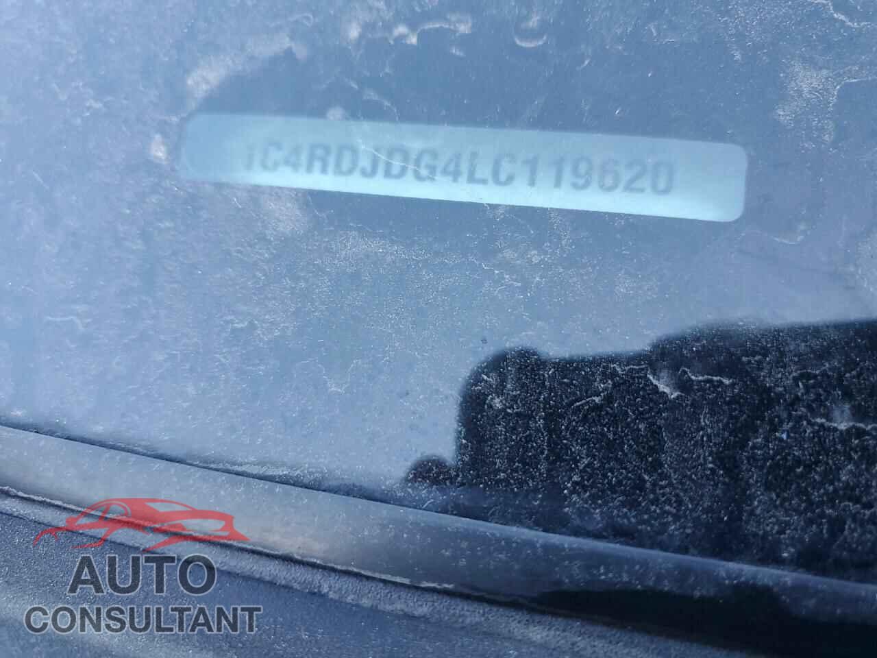 DODGE DURANGO 2020 - 1C4RDJDG4LC119620