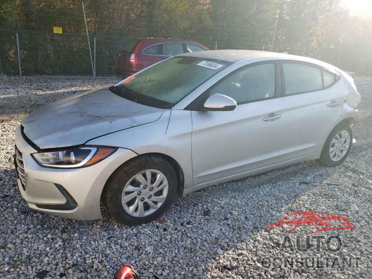 HYUNDAI ELANTRA 2018 - 5NPD74LF0JH392485