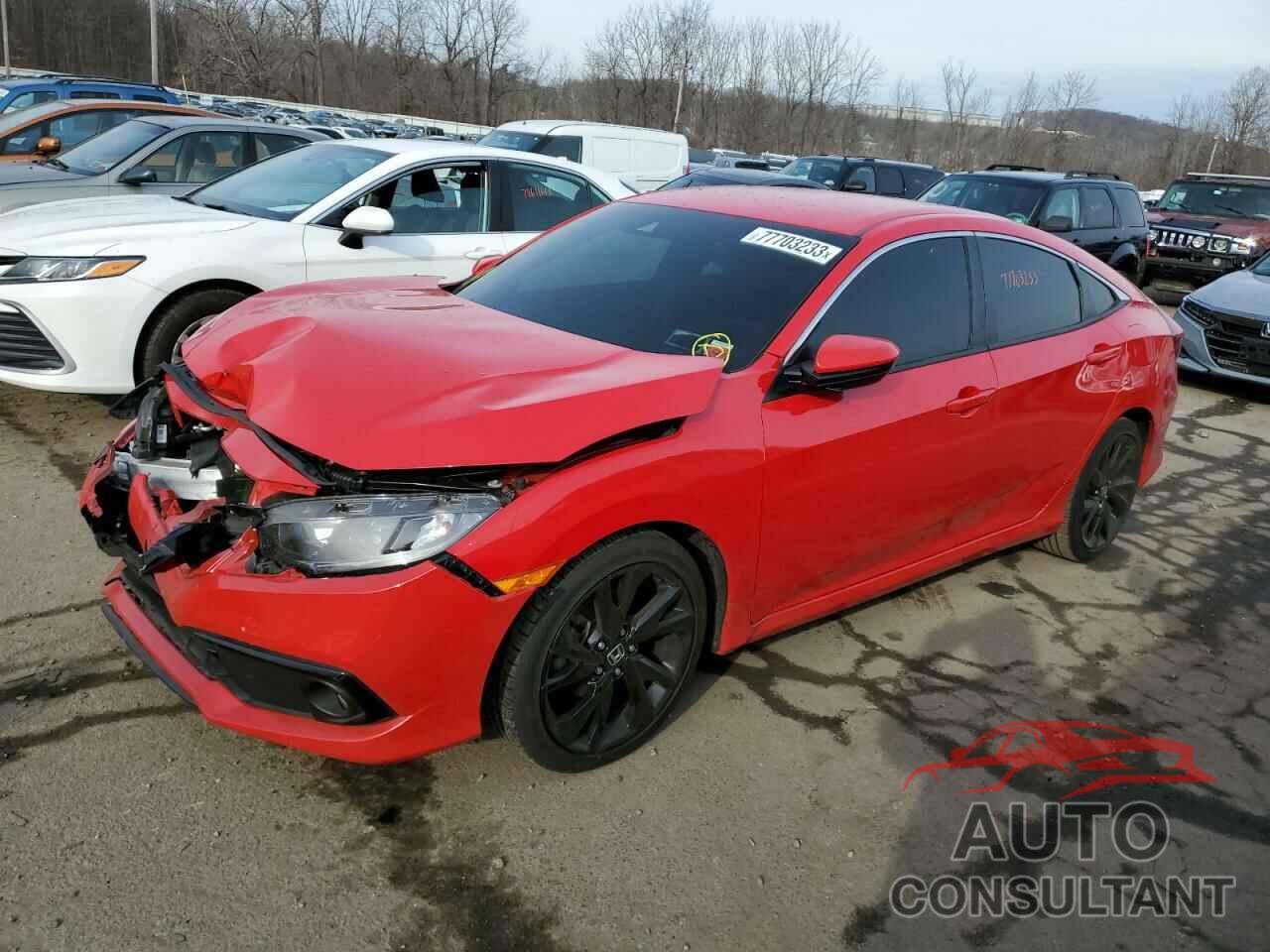 HONDA CIVIC 2020 - 2HGFC2F89LH592008