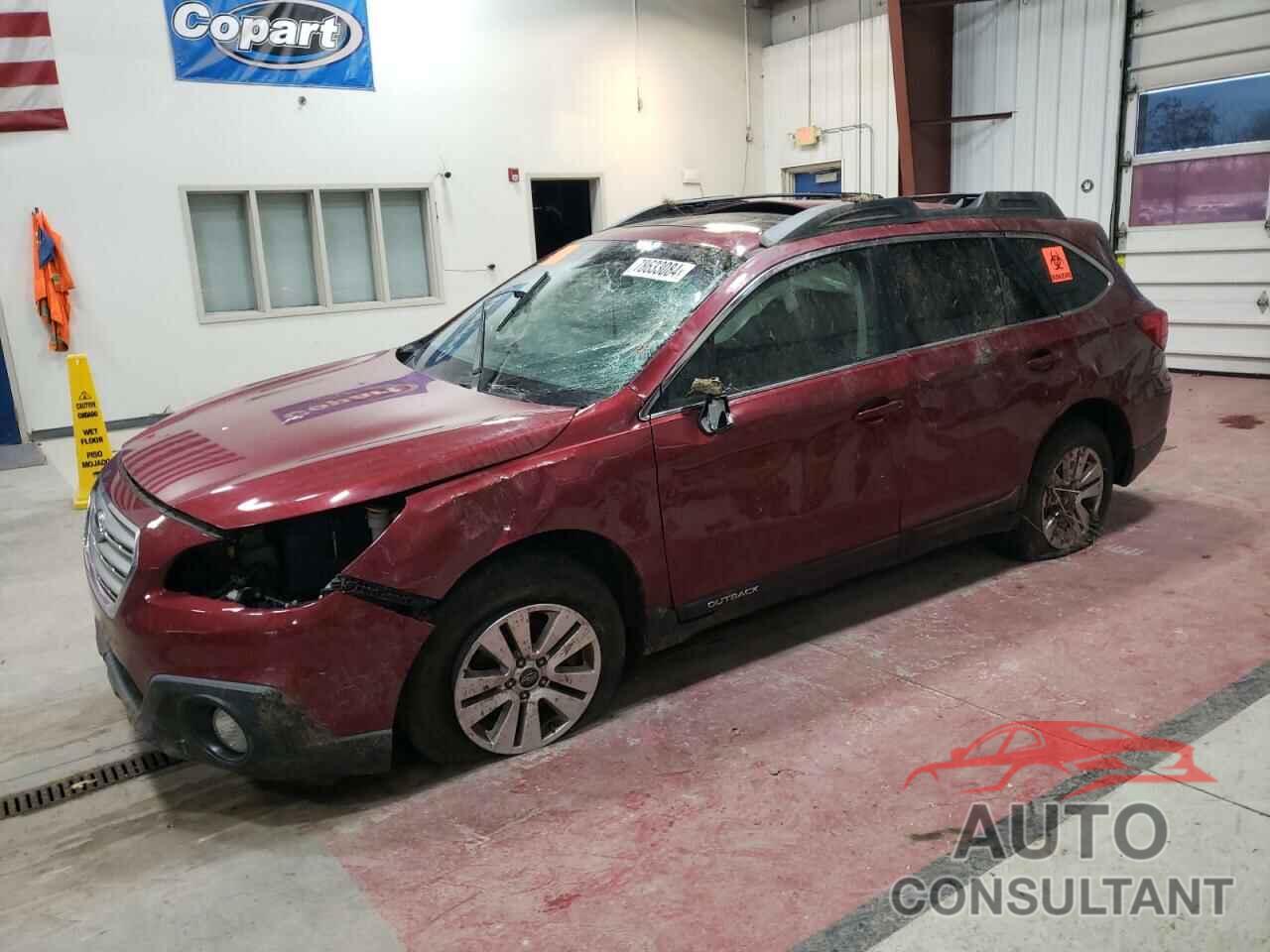 SUBARU OUTBACK 2016 - 4S4BSBDC5G3324164