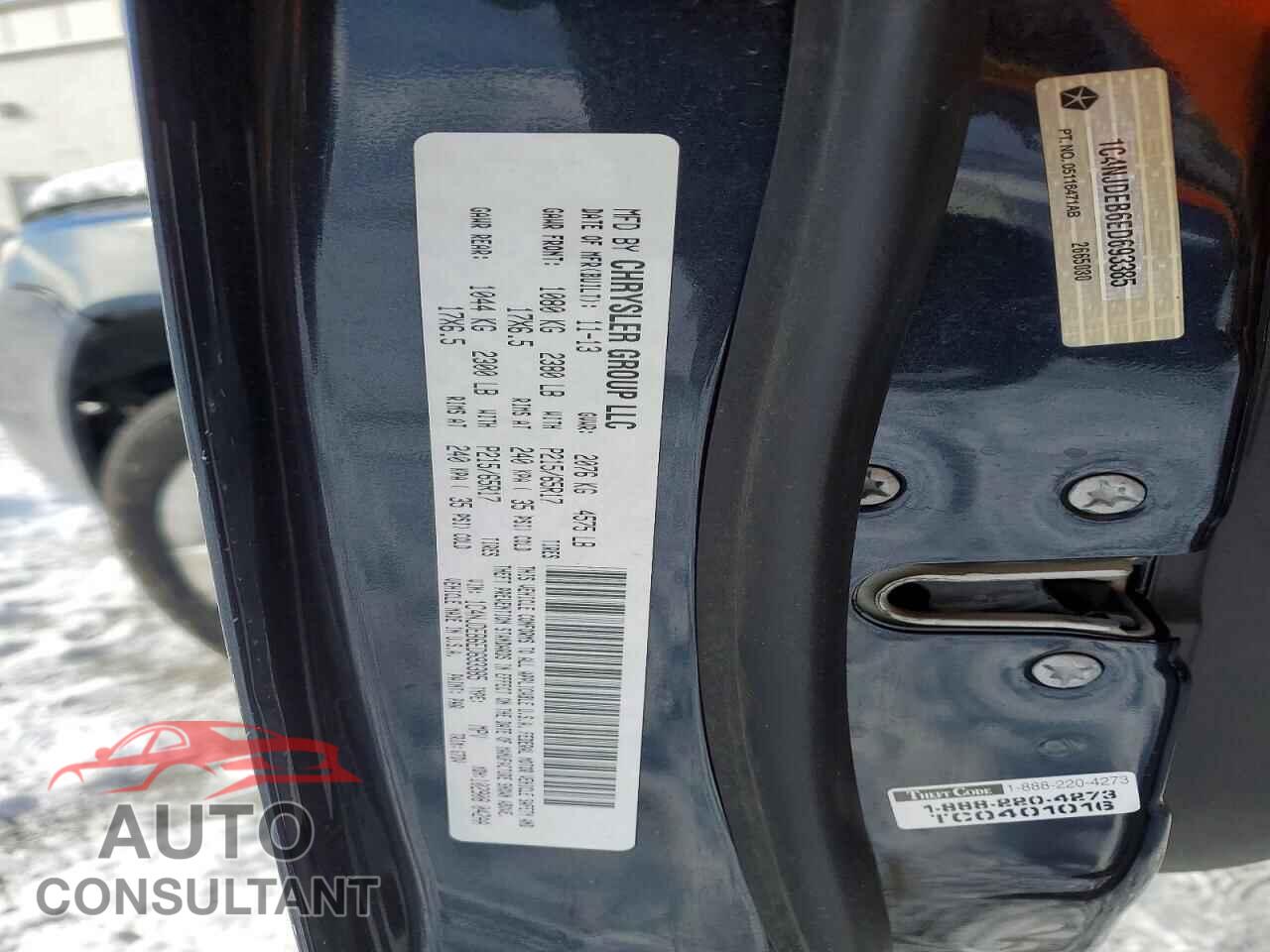 JEEP COMPASS 2014 - 1C4NJDEB6ED693385