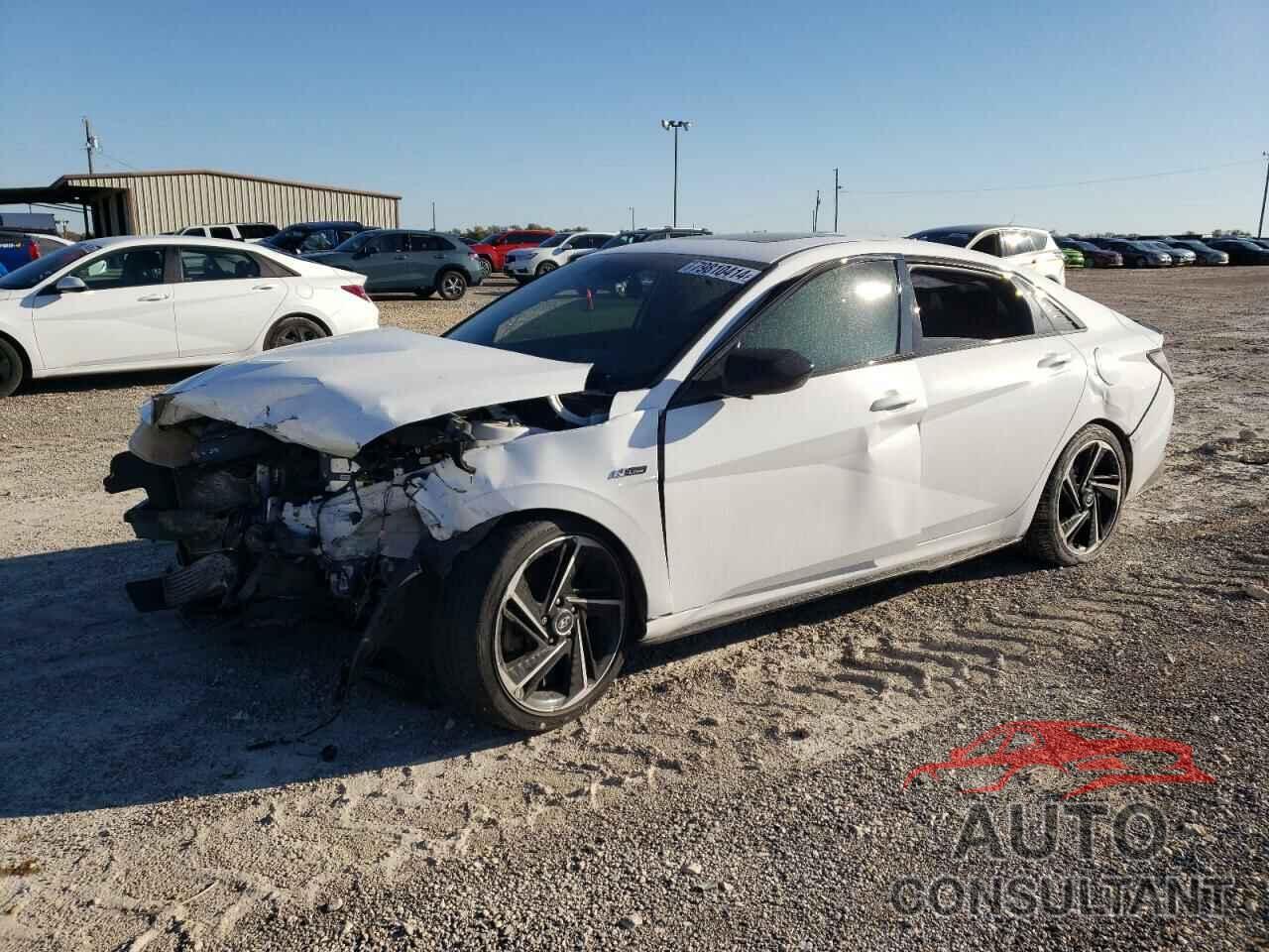 HYUNDAI ELANTRA 2021 - KMHLR4AF7MU154664
