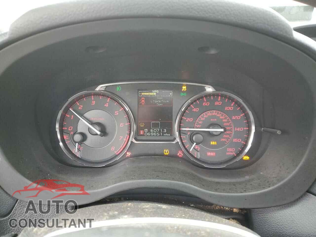 SUBARU WRX 2017 - JF1VA1E67H9803505