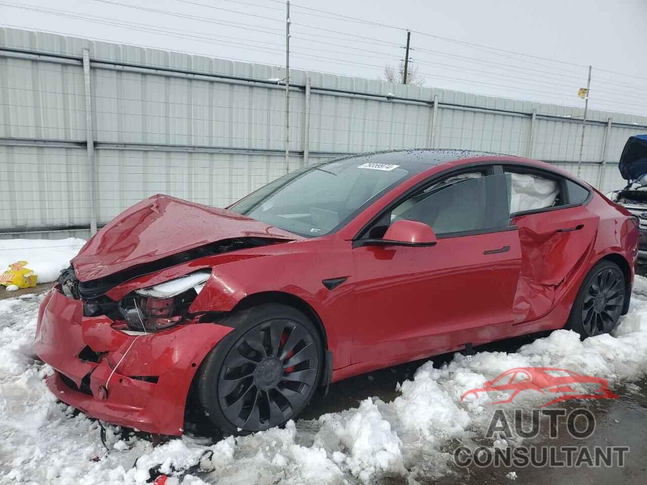 TESLA MODEL 3 2022 - 5YJ3E1EC0NF296315