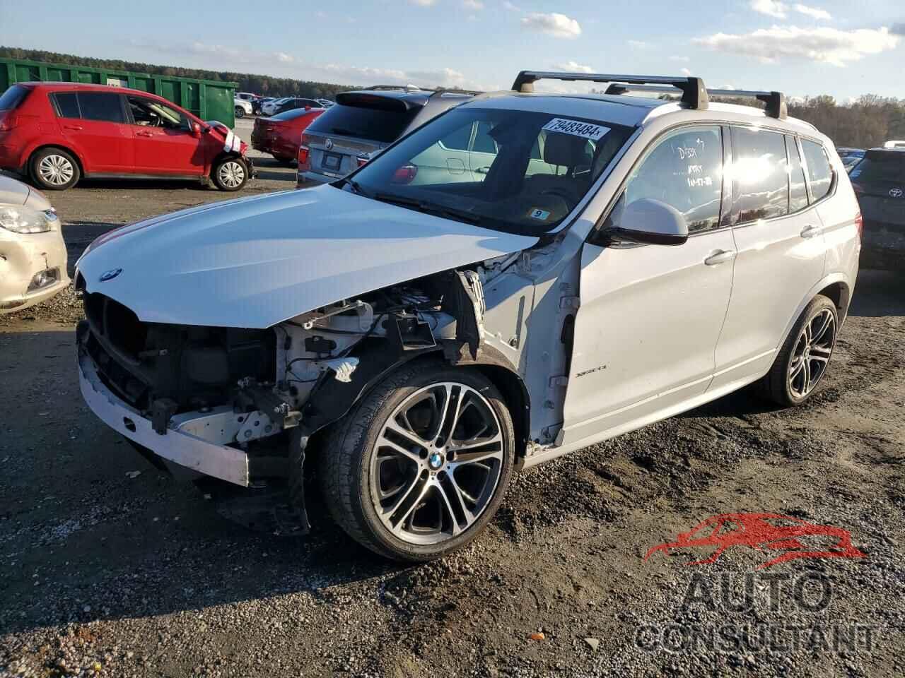 BMW X3 2016 - 5UXWX9C57G0D82914