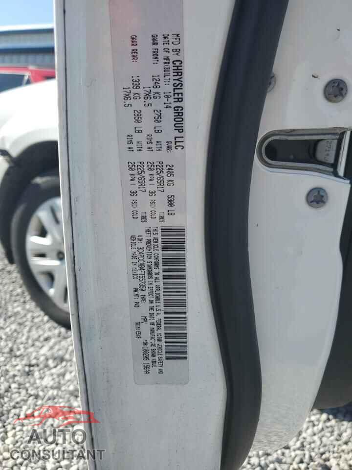 DODGE JOURNEY 2015 - 3C4PDCAB4FT557350