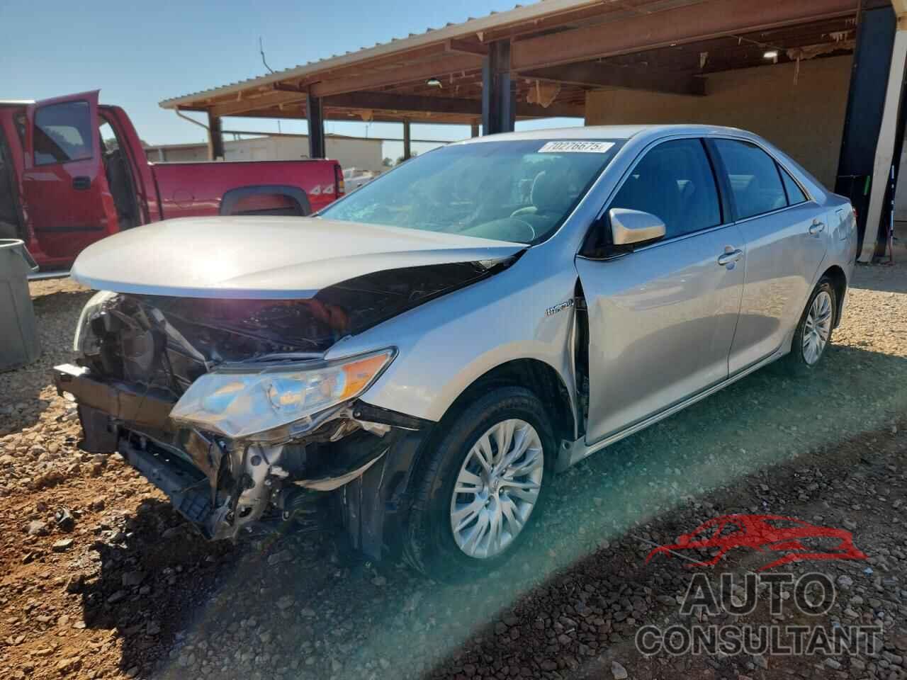 TOYOTA CAMRY 2012 - 4T1BD1FK3CU016004