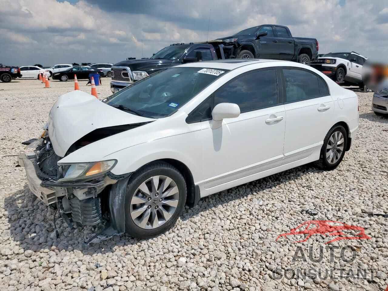 HONDA CIVIC 2010 - 19XFA1F85AE011806