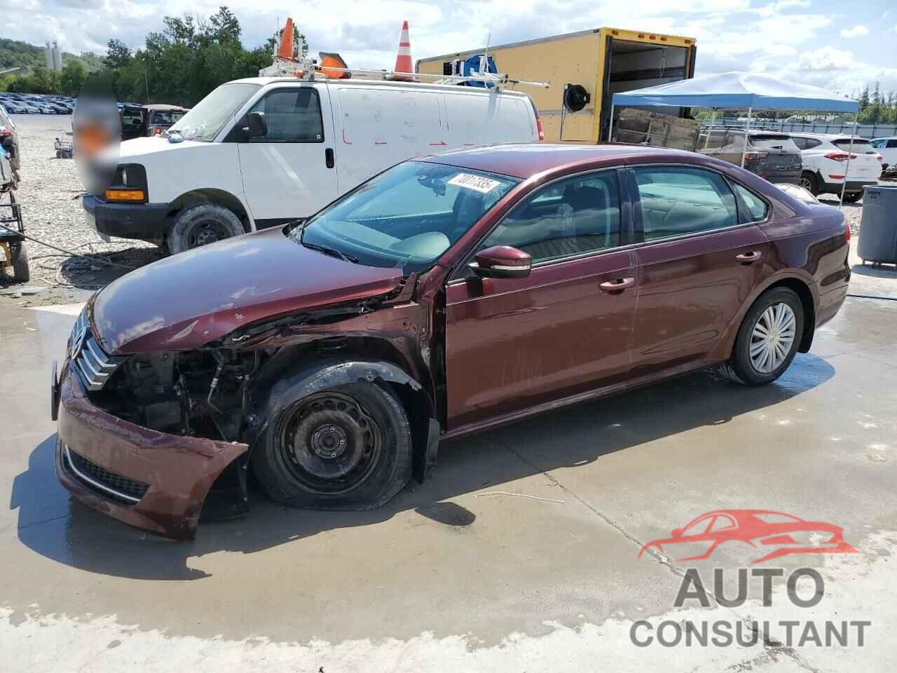VOLKSWAGEN PASSAT 2014 - 1VWAH7A38EC022149