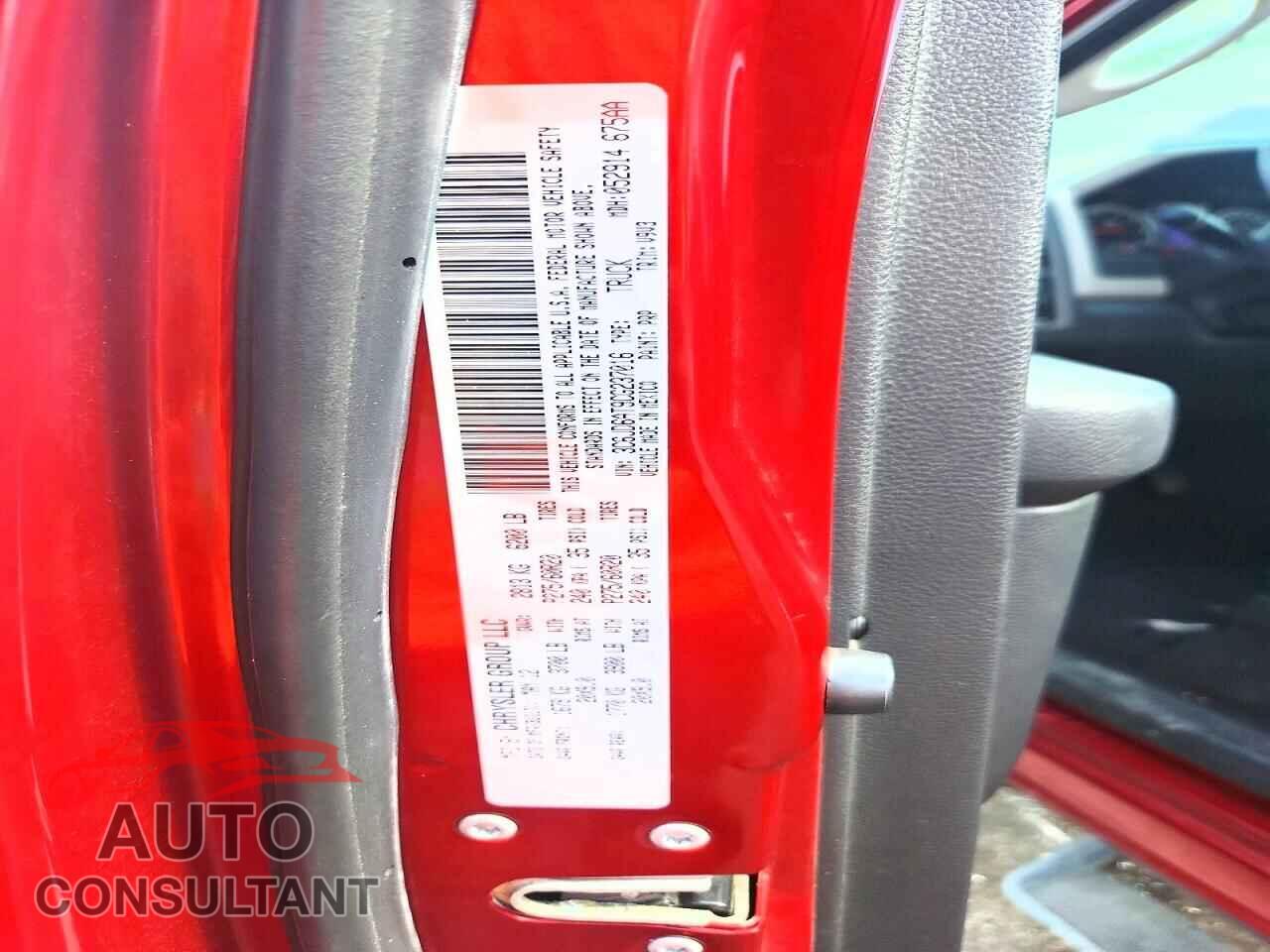 DODGE RAM 1500 2012 - 3C6JD6AT9CG237016