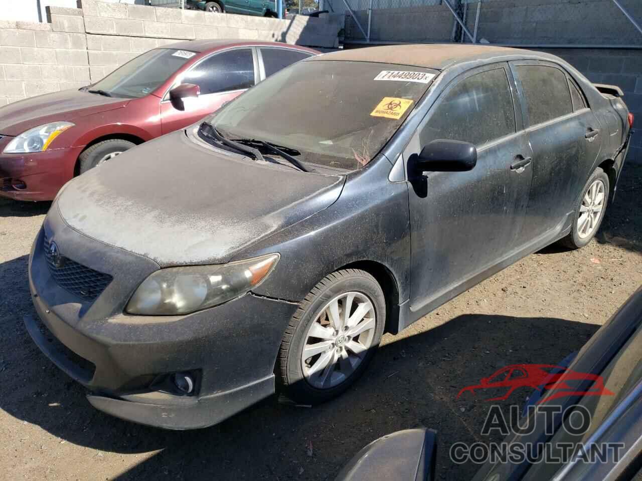 TOYOTA COROLLA 2009 - 1NXBU40E39Z053518