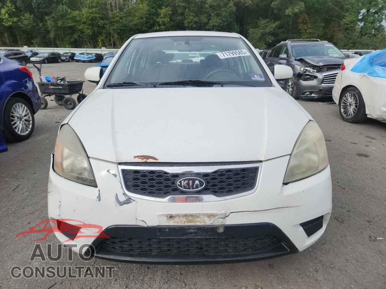 KIA RIO 2011 - KNADH4A30B6959373