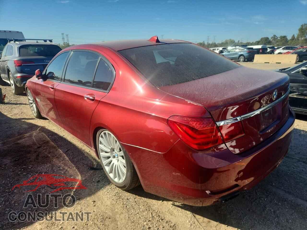 BMW 7 SERIES 2012 - WBAKC8C52CC437696