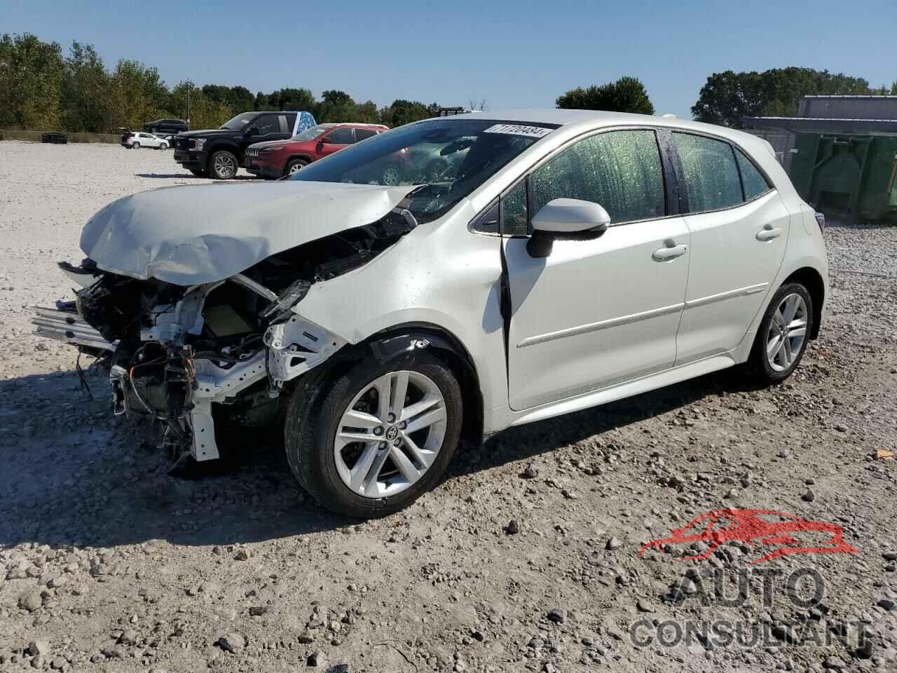 TOYOTA COROLLA 2019 - JTNK4RBE8K3051222