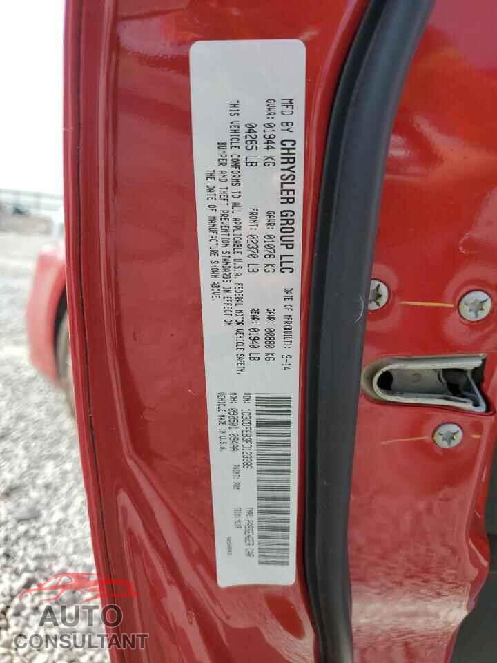 DODGE DART 2015 - 1C3CDFEB3FD123389