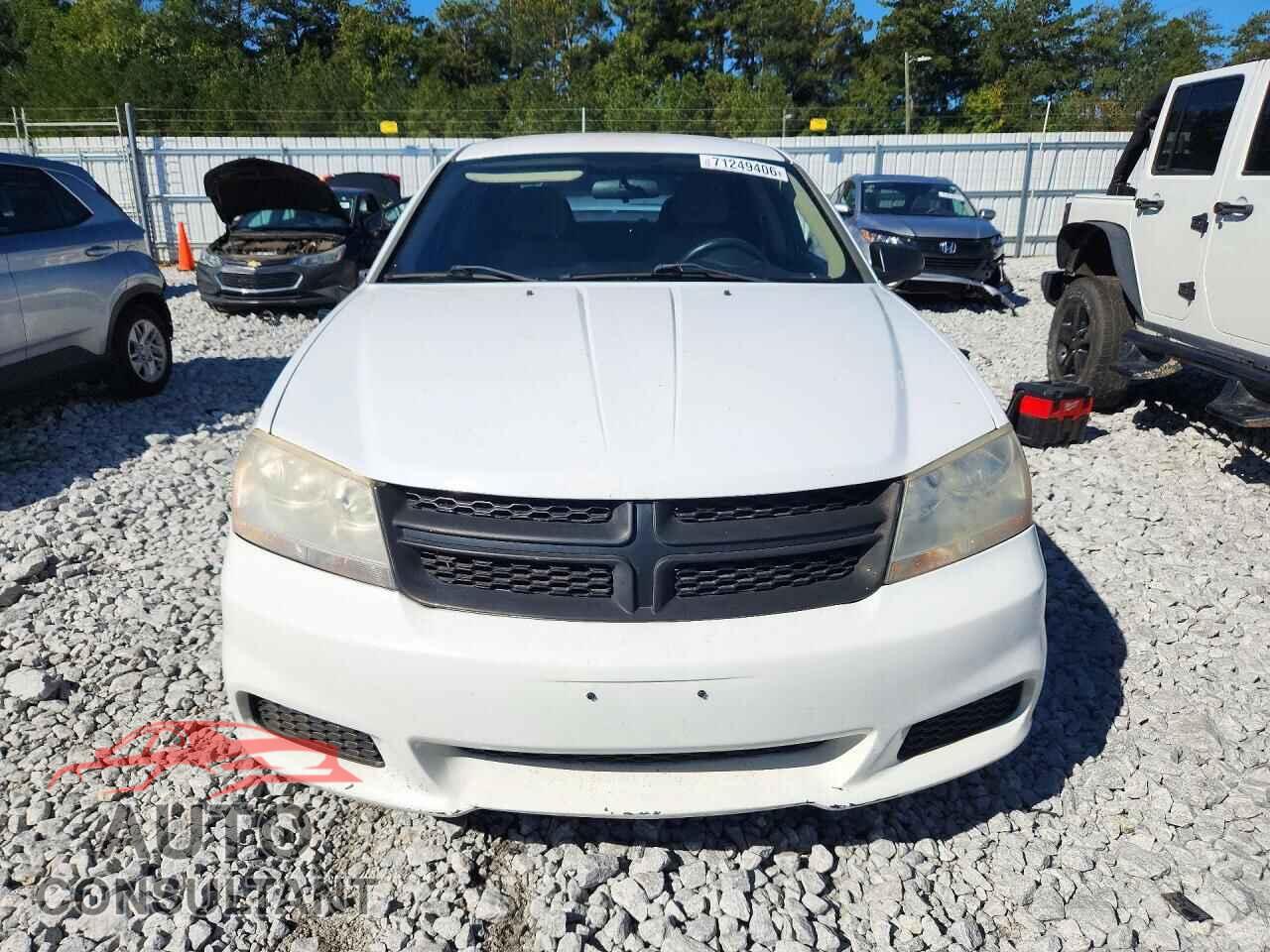 DODGE AVENGER 2012 - 1C3CDZAG1CN238033