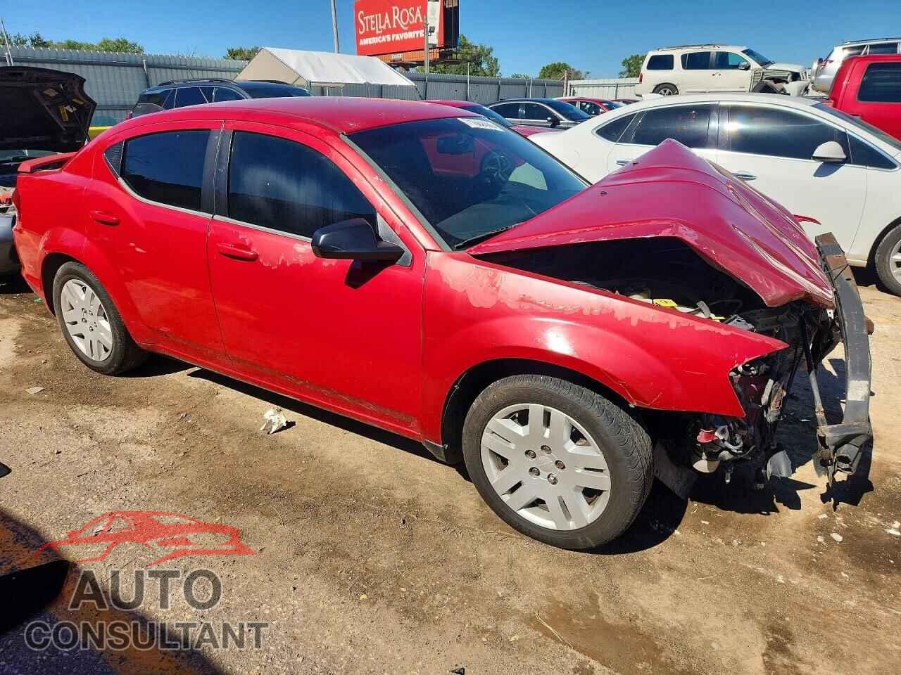 DODGE AVENGER 2013 - 1C3CDZAB2DN630461
