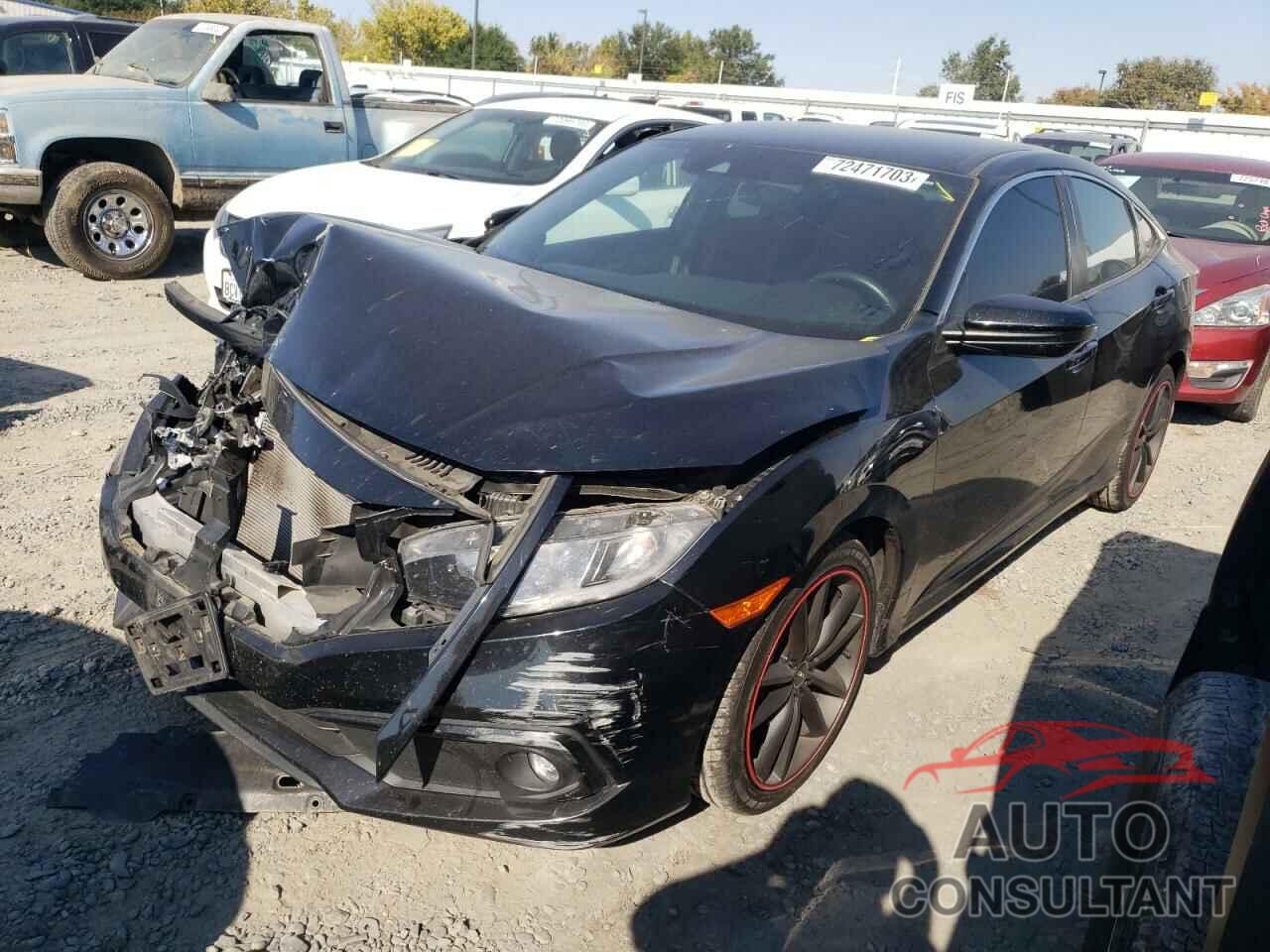 HONDA CIVIC 2019 - 19XFC2F87KE202676