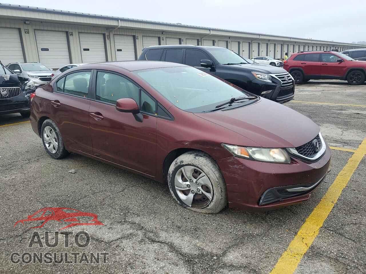 HONDA CIVIC 2013 - 19XFB2F58DE031576