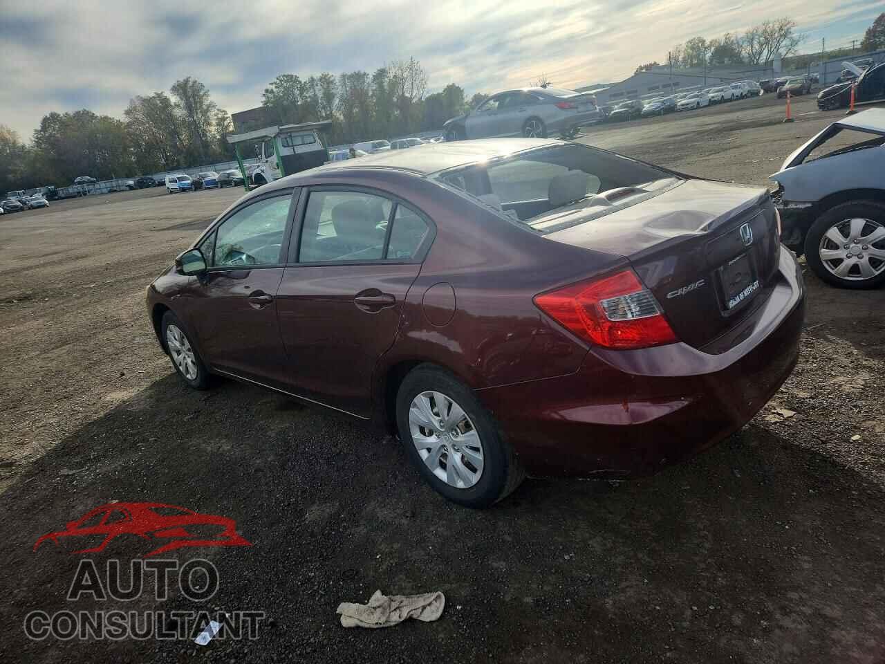 HONDA CIVIC 2012 - 19XFB2E58CE058972