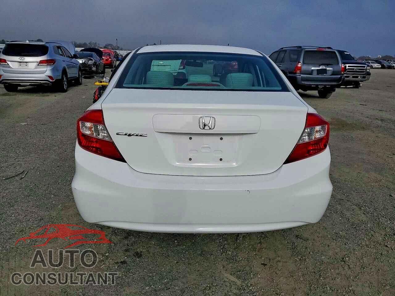 HONDA CIVIC 2012 - 19XFB2F56CE367662