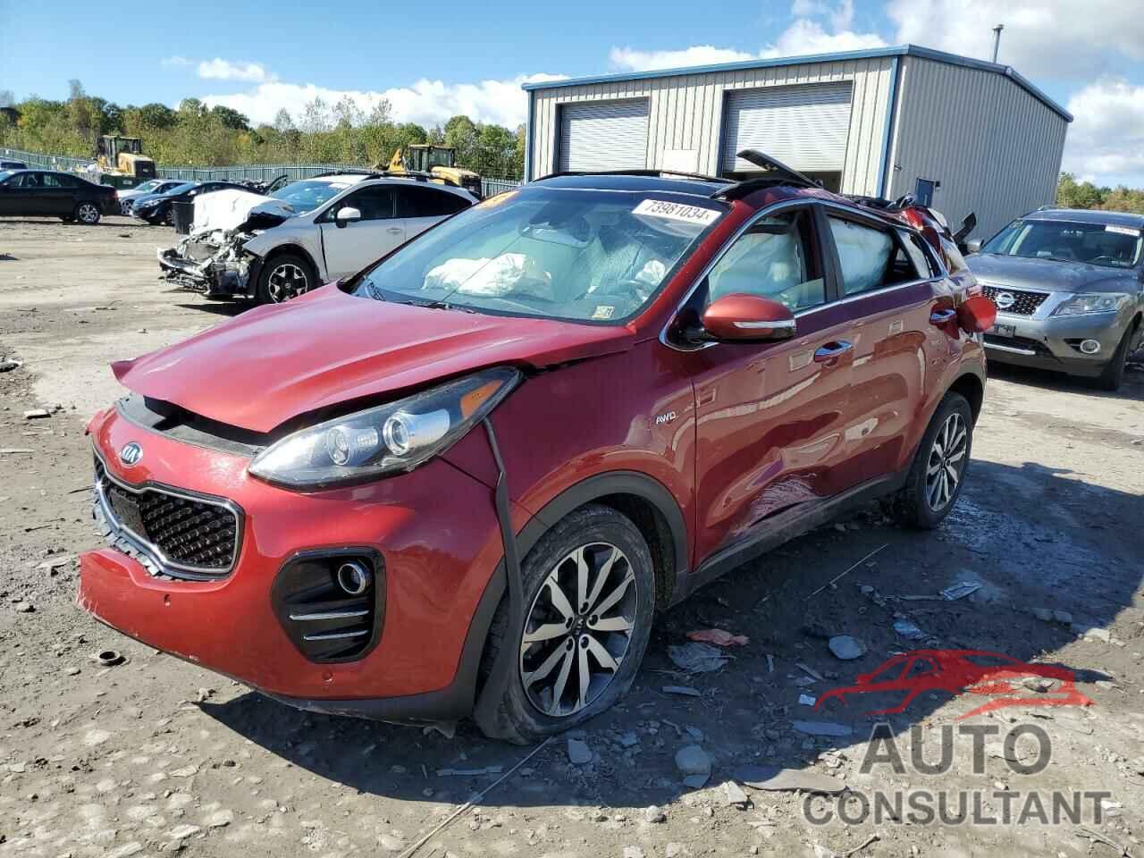 KIA SPORTAGE 2018 - KNDPNCAC0J7427679