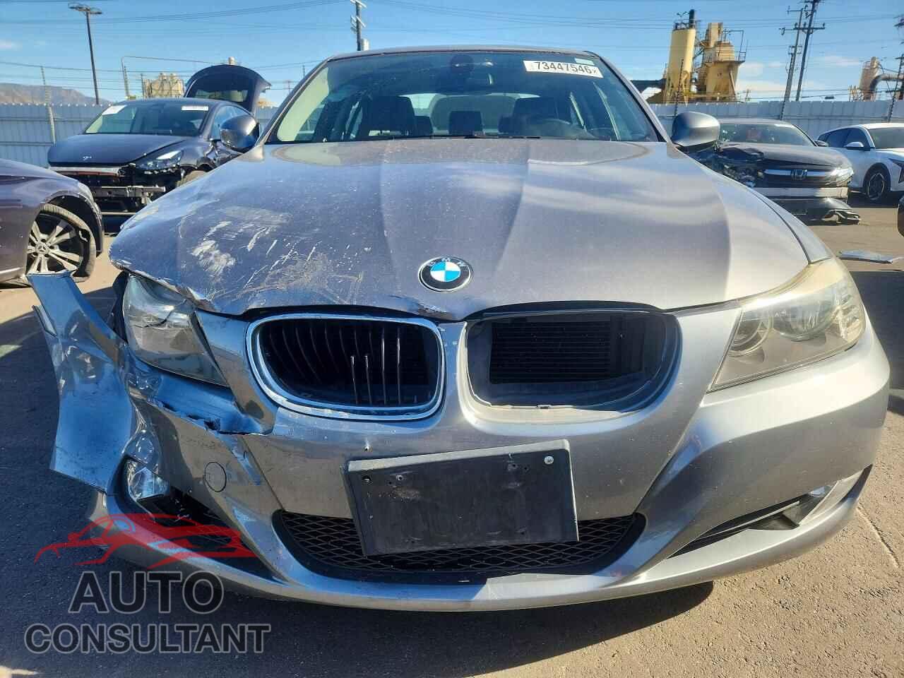BMW 3 SERIES 2009 - WBAPH57599NM32945