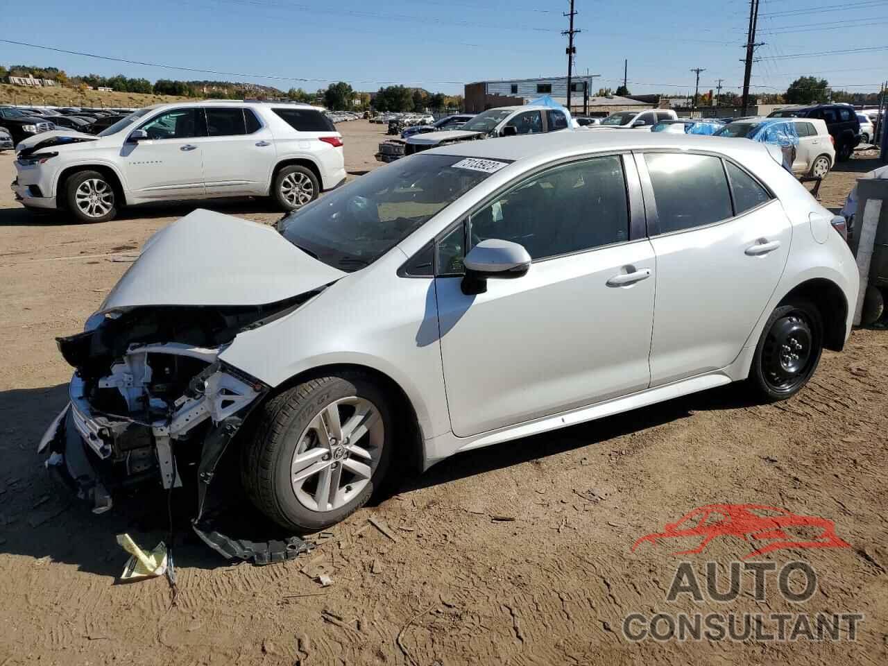 TOYOTA COROLLA 2022 - JTND4MBE0N3189210