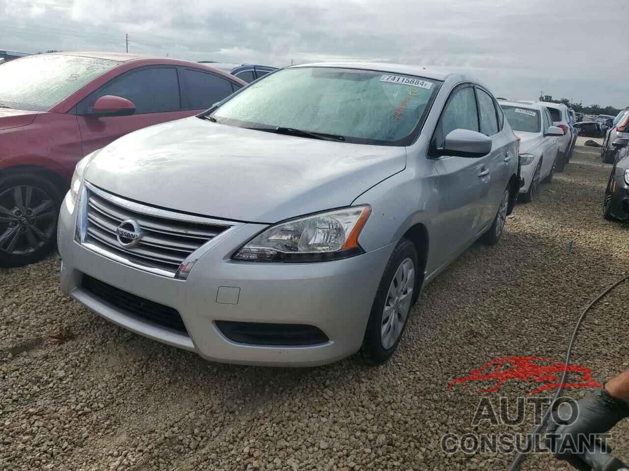 NISSAN SENTRA 2013 - 1N4AB7APXDN903287