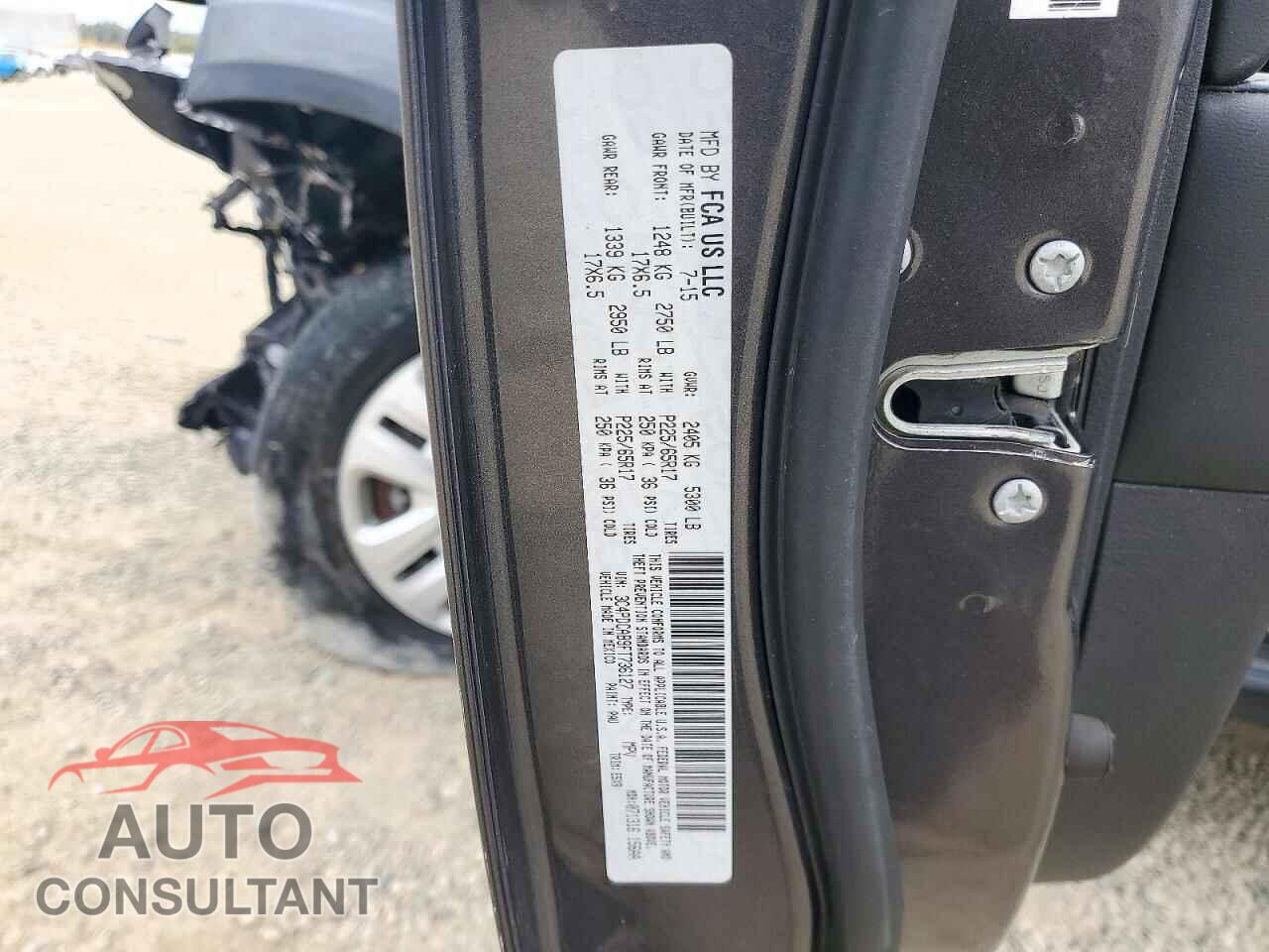 DODGE JOURNEY 2015 - 3C4PDCAB9FT736127