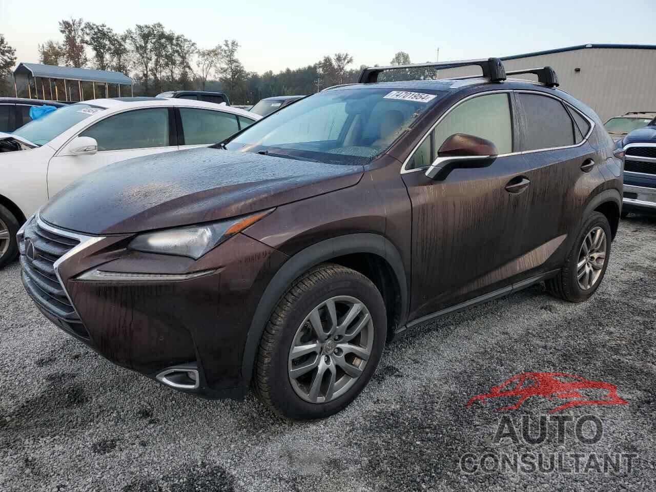 LEXUS NX 2016 - JTJYARBZ0G2027467