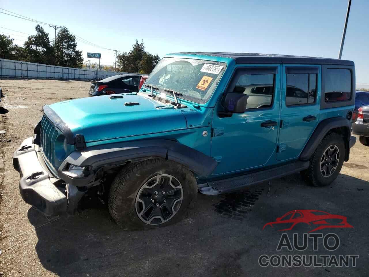 JEEP WRANGLER 2019 - 1C4HJXDG7KW678289