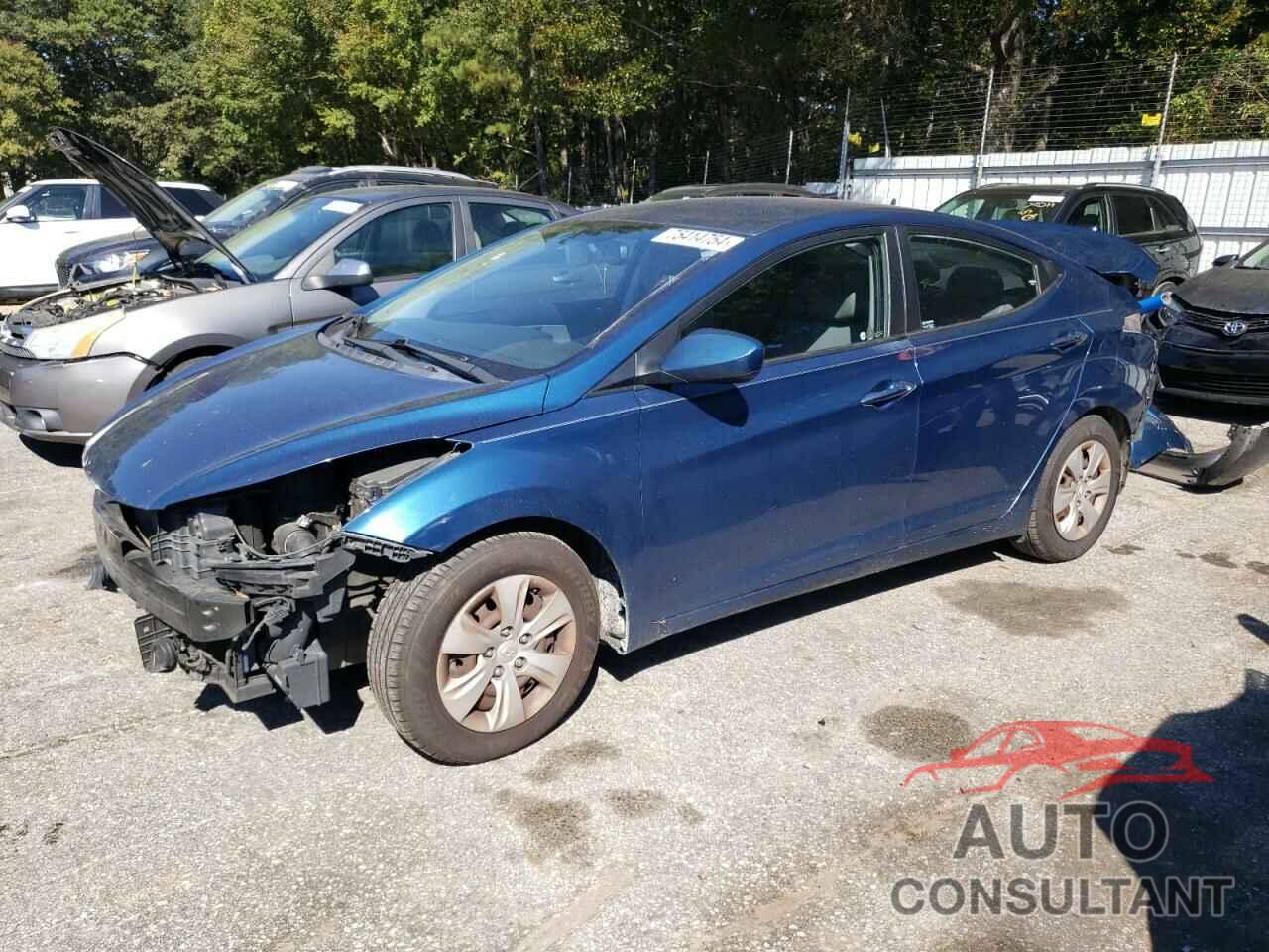 HYUNDAI ELANTRA 2016 - KMHDH4AE4GU622725