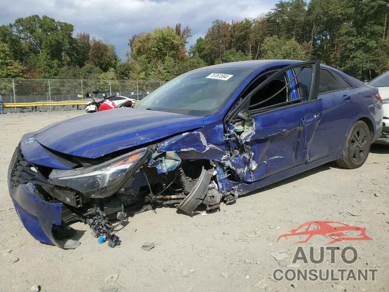 HYUNDAI ELANTRA 2021 - KMHLS4AG5MU119537