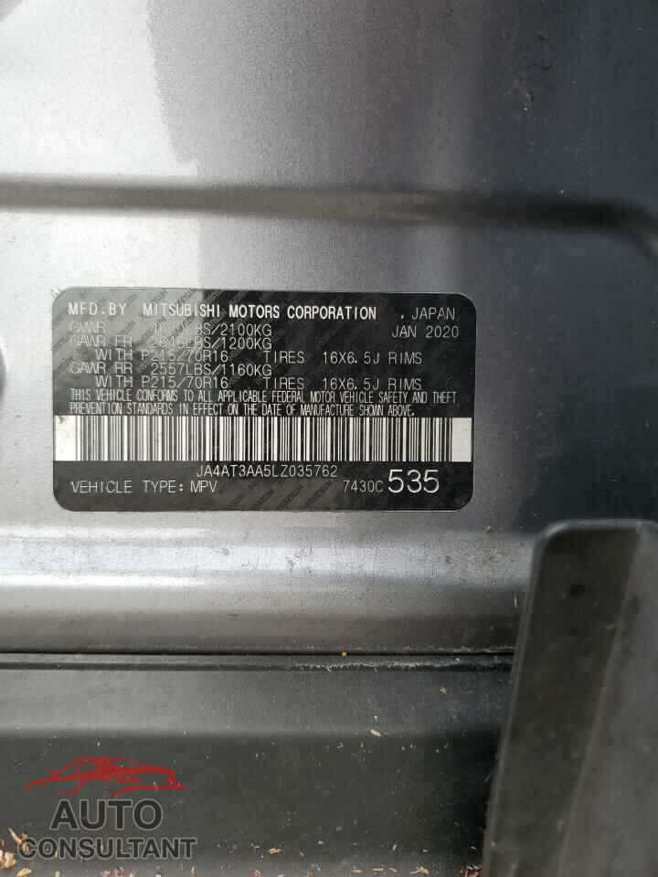 MITSUBISHI ECLIPSE 2020 - JA4AT3AA5LZ035762
